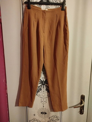 BSB fabric pants brown like new, size L
