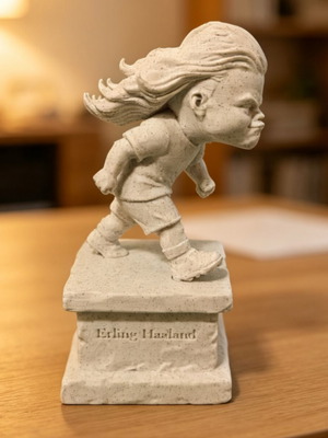 Фигура Haaland като нова, височина 12 см