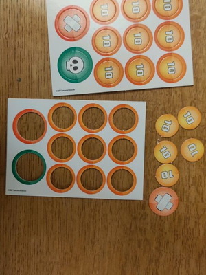 Original Pokemon card tokens used