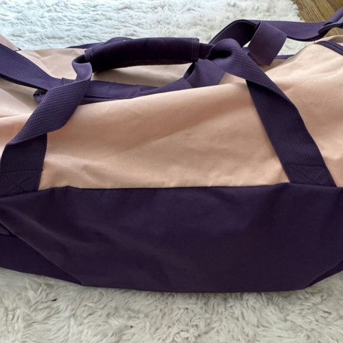 Puma sports bag used, pink and purple