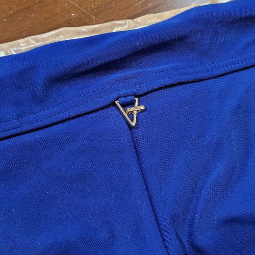 Med Brazil bikini bottom like new, blue with gold detail