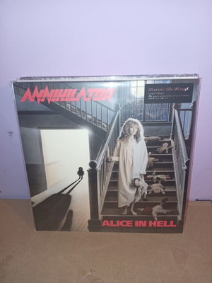 Annihilator Alice in Hell βινύλιο καινούργιο, μαύρη επανέκδοση