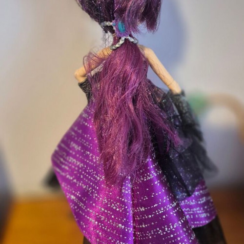 Ever After High Raven Queen Thronecoming doll used with minor flaw