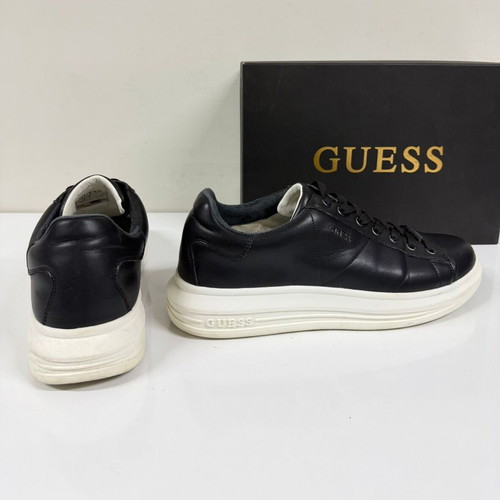 Guess Vibo sneakers used, natural leather, size 42, black and white