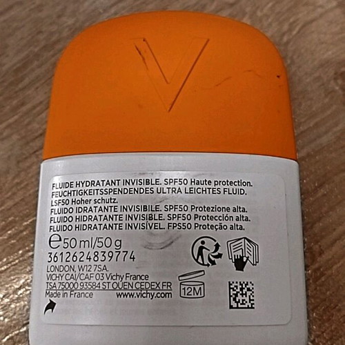 Vichy I've Aqua SPF50 50ml new facial sunscreen