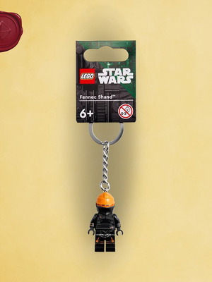 Lego Star Wars Fennec Shand keyring new