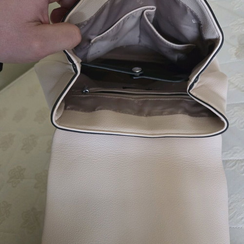 Kem backpack bag synthetic leather like new pink