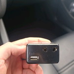Car charger used, functional