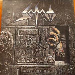 Sodom - Better off dead, LP Album.