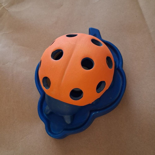 Clay Ladybug Candlestick with Tealight Holder like new