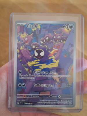 Gastly Illustration Pokemon καινούργιο, σπάνιο