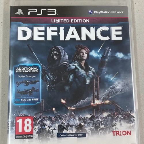 Sony PlayStation 3 Defiance In very good condition Price 8 Euros