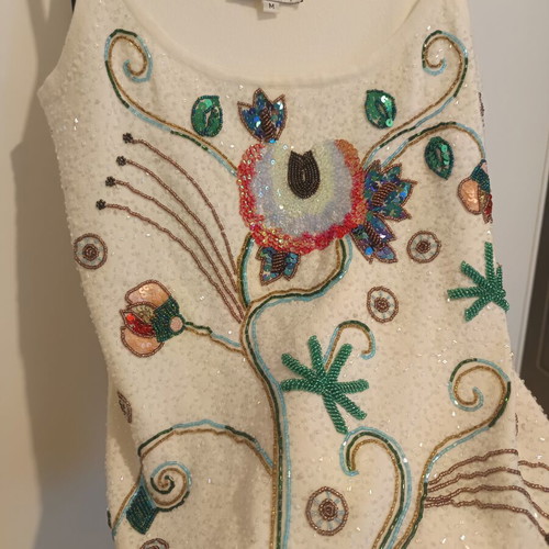 Dorothy Calvin Ray tank top size M like new, white