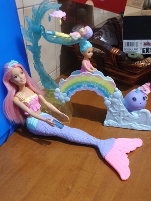 Barbie Dreamtopia Mermaid Nursery Playset like new
