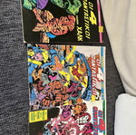 Fantastic Four and X-Men comics, pack of 7 and 1 issue