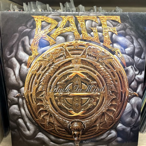 Rage Black In Mind LP used, metal, 1995 first pressing
