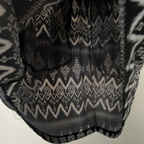 Summer dress made in USA like new, black and white, size XL