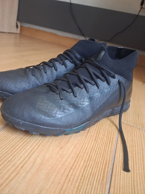 Nike Mercurial Superbly παπούτσια μέγεθος 41 μεταχειρισμένα, μαύρα