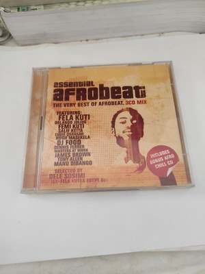 Essential Afrobeat 3xCD like new, reggae genre