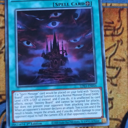 Dark Sanctuary Spell Card σαν καινούργιο