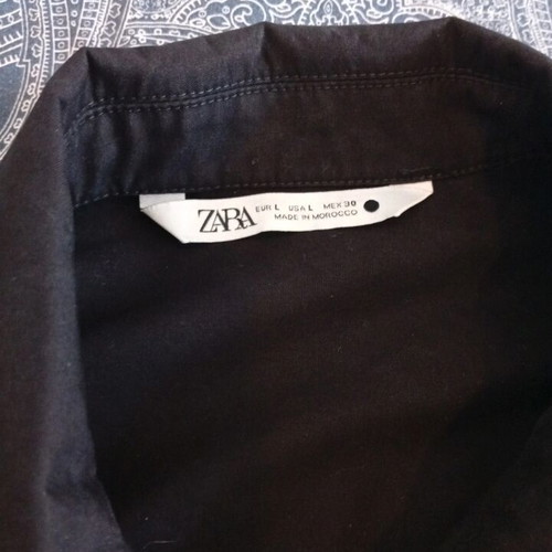 Zara crop top L μεταχειρισμένο, μαύρο σε πολύ καλή κατάσταση