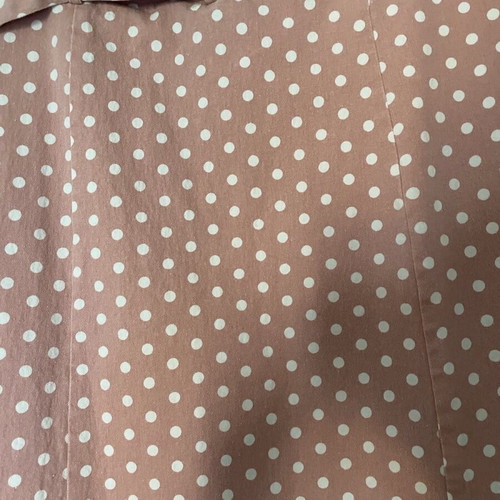 Compañía Fantástica pink polka dot skirt like new, size S