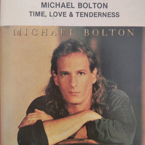 Michael Bolton Time, Love & Tenderness cassette used, pop