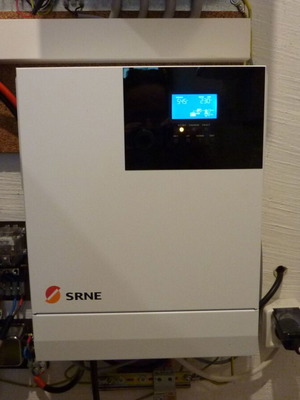 Hybrid Inverter 48V 5000W SRNE HF-5KW like new
