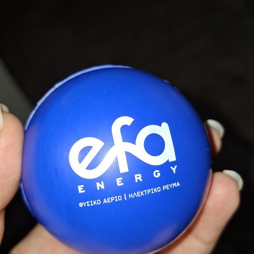 Set of stress balls in various shapes and colours like new