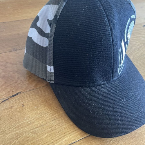 Metal Mulisha camouflage hat black gray like new