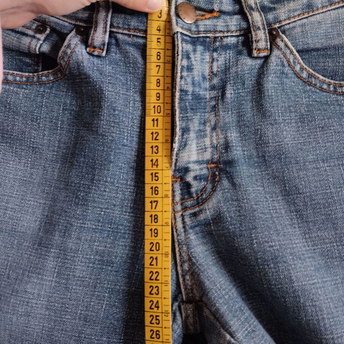 Sergio Valante mid rise vintage jeans like new, blue
