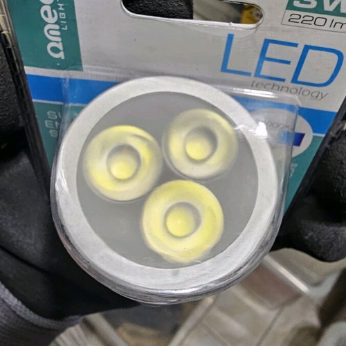 GU10 LED bulbs new, pack of 4
