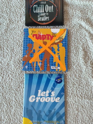 Chill Out Tribute to Beatles CD and Let's Groove 12 Super Hits CD