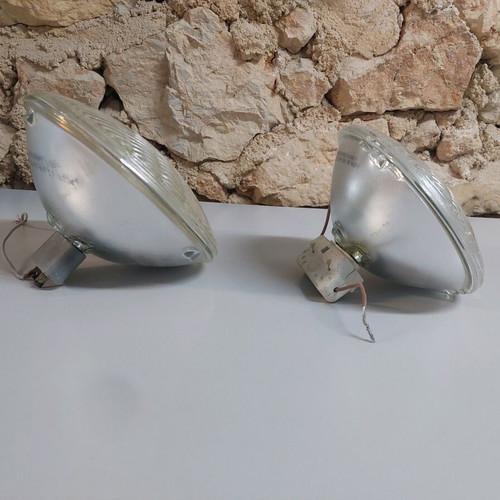 General Electric 120V aircraft spotlights 1200W & 500W like new, authentic