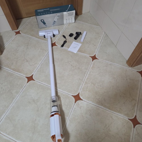 Multifunctional cordless 2-in-1 upright vacuum cleaner