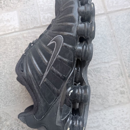 Nike Shox TL athletic shoes size 44 used, black