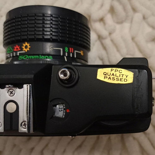 Time Magazine 35mm Camera used with Kinetic Optical Color Lens 50mm