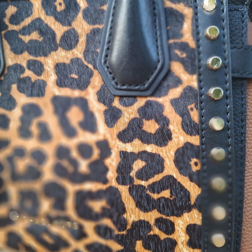 Michael Kors handbag, black and brown