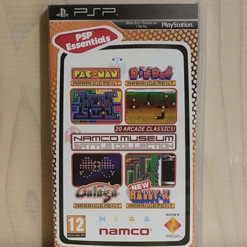 Namco Museum Battle Collection PSP like new, 20 games