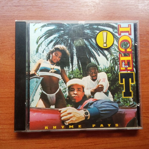 Ice T Rhyme Pays CD used, 1990s hip hop