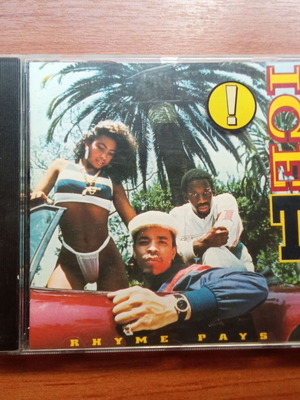 Ice T Rhyme Pays CD used, 1990s hip hop