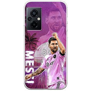 (Poco M5)Football Stars - Lionel Messi Miami Back Cover Σιλικόνης Διάφανο