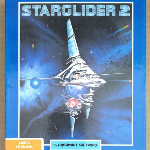 Starglider 2 Amiga game by Argonaut Software like new, complete in box