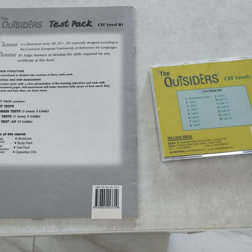 The Outsiders B1 Test Pack and Audio CD like new