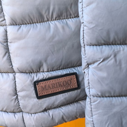 Gray jacket used, size Large