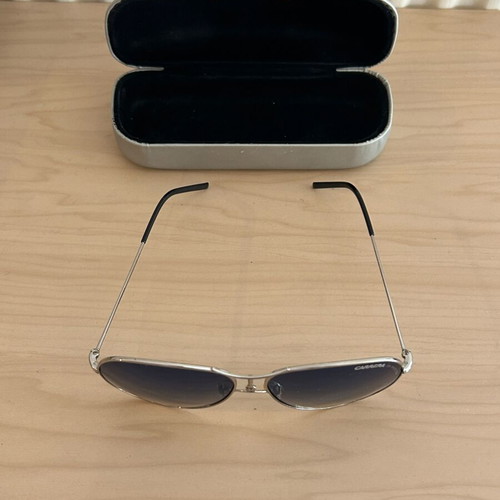 Carrera 4/B Aviator sunglasses with original case, grey