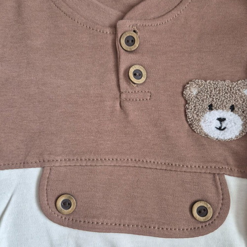 Cotton baby boy set 9-12 months new, two pieces