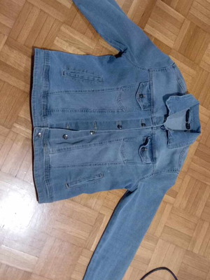 Denim jacket used size 36 elastic