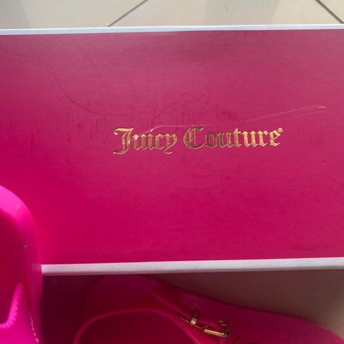 Juicy Couture women's sandals new, fuchsia, size 38