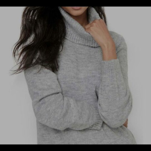Pullover sweater used, size M, beige